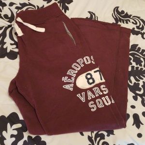 Maroon aeropostale sweats
